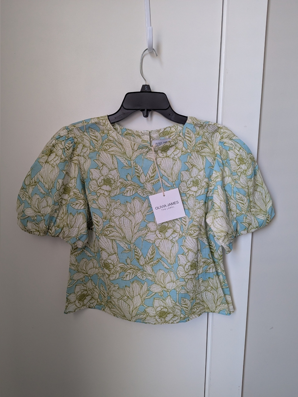 Olivia James Floral Blouse Size XS